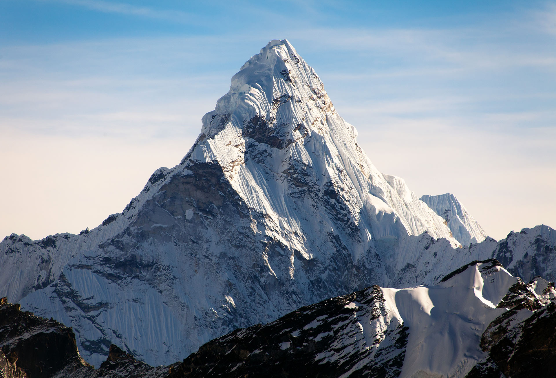 The world’s largest mountains